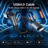 USB-C to USB-C Cable (Right Angled for VR) | Male to Male