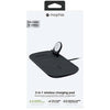 Mophie Premium 3-in-1 Wireless Charging Pad - Black Qi-Certified Wireless Fast Charging, Made For Apple Watch Certified, Charge your iPhone, Apple Watch and AirPods