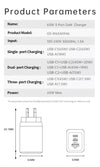 2 x USB-C + 1 x USB-A Charger - 65W (1 unit)