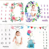 Baby Milestone Photo Mat | Photographic Calendar Blanket