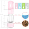 Portable Pet Water Bottle | Feeder Bowl